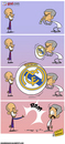 Cartoon: Real Madrid Balloon (small) by omomani tagged barcelona,guardiola,la,liga,mourinho,portugal,real,madrid,spain