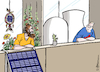 Cartoon: Balkonkraftwerke (small) by Pfohlmann tagged balkonkraftwerk,akw,atomkraftwerk,solaranlage,photovoltaik,fotovoltaik,energie,strom,energiewende,stromerzeuger,stromerzeugung,afd,grüne,ampel,bundesregierung,einspeisung