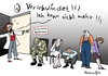 Cartoon: Überlastung (small) by Pfohlmann tagged karikatur,cartoon,color,farbe,2013,deutschland,bundeswehr,soldaten,überlastung,stimmung,psychologie,burnout,arbeitsplatz,überforderung,psychologe,psychologin,beratung,therapie,schlange,andrang,überstunden,stress,druck,arbeitswelt,arbeitnehmer,rente,depres