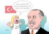 Cartoon: Erdogan (small) by Erl tagged politik,türkei,kommunalwahl,dämpfer,akp,präsident,erdogan,großstädte,opposition,demokratie,karikatur,erl