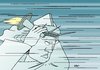 Cartoon: New York (small) by Erl tagged new york usa osten ostküste hurricane irene hurrikan sturm natur gewalt naturgewalt freiheitsstatue fackel