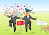 Cartoon: Seehofer Türkei (small) by Erl tagged politik,innenminister,horst,seehofer,besuch,harmonie,türkei,flüchtlinge,deal,erdogan,türsteher,wächter,flüchtlingslager,leid,menschen,eu,karikatur,erl