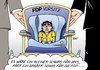 Cartoon: Sturzpläne (small) by Erl tagged fdp,partei,vorsitz,chef,philipp,rösler,jung,plan,sturz,umfrage,wähler,kindersitz