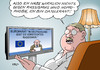 Cartoon: Versteckter Rassismus II (small) by Erl tagged europarat,eu,bericht,deutschland,rassismus,homophobie,versteckt,hautfarbe,homosexualität