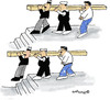 Cartoon: Men at work (small) by EASTERBY tagged worksmen