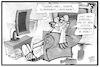 Cartoon: 2018 außer Dienst (small) by Kostas Koufogiorgos tagged karikatur,koufogiorgos,illustration,cartoon,2018,krieg,tsunami,klima,katastrophe,dienst,jahr,gleichgültigkeit