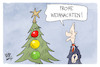 Cartoon: Ampel-Weihnachten (small) by Kostas Koufogiorgos tagged karikatur,koufogiorgos,ampel,weihnachten,weihnachtsbaum,schmuck,farbe,kugeln,christbaum,scholz,regierung