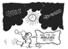 Cartoon: Arbeitsmarkt (small) by Kostas Koufogiorgos tagged arbeitslosigkeit,arbeitslosenquote,spanien,griechenland,sonne,wolke,wetter,europa,schulden,krise,euro,michel,deutschland,wirtschaft,karikatur,kostas,koufogiorgos