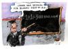 Cartoon: Bildungsoffensive (small) by Kostas Koufogiorgos tagged bildung,schule