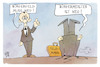 Cartoon: Bürgergeld und Bürgermeister (small) by Kostas Koufogiorgos tagged karikatur,koufogiorgos,buergergeld,buergermeister,merz,feldmann
