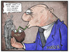 Cartoon: Coco-Bonds (small) by Kostas Koufogiorgos tagged karikatur,koufogiorgos,illustration,cartoon,wirtschaft,coco,bonds,anleihe,banker,bank,bonus,michel,geld,profit