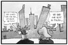 Cartoon: Deutsche Bank (small) by Kostas Koufogiorgos tagged karikatur,koufogiorgos,cartoon,illustration,deutsche,bank,finanzinstitut,schief,pisa,italien,deutschland,frankfurt,skyline,mainhattan,wirtschaft