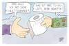 Cartoon: Die To-Do-Liste für Pistorius (small) by Kostas Koufogiorgos tagged karikatur,koufogiorgos,pistorius,klopapier,todo,liste,verteidigungsminister