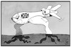 Cartoon: Einreisestopp aus UK (small) by Kostas Koufogiorgos tagged karikatur,koufogiorgos,illustration,cartoon,uk,einreise,flugzeug,wurzeln,pandemie,reisen,mobilität,grossbritannien