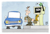 Cartoon: Energie-Entlastungspaket (small) by Kostas Koufogiorgos tagged karikatur,koufogiorgos,energie,entlastungspaket,tankstelle,autofahrer,geld,jackpot