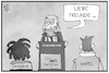 Cartoon: FDP-Parteitag (small) by Kostas Koufogiorgos tagged karikatur,koufogiorgos,illustration,cartoon,fdp,parteitag,lindner,ampel,jamaika,rede,freunde,partei,wahlkampf