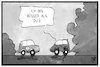 Cartoon: Fiat (small) by Kostas Koufogiorgos tagged karikatur,koufogiorgos,illustration,cartoon,fiat,vw,dieselgate,abgasskandal,auto,automobil,umwelt