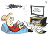 Cartoon: Fiskalpakt (small) by Kostas Koufogiorgos tagged fiskalpakt,merkel,regierung,länder,spiel,wirtschaft,euro,schulden,krise,karikatur,kostas,koufogiorgos