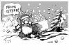 Cartoon: Frohe Ostern (small) by Kostas Koufogiorgos tagged ostern easter wetter weihnachten kostas koufogiorgos 