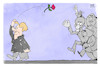Cartoon: Goodbye Merkel (small) by Kostas Koufogiorgos tagged karikatur,koufogiorgos,illustration,cartoon,merkel,nachfolge,rose,cdu