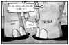 Cartoon: Griechenland (small) by Kostas Koufogiorgos tagged karikatur,koufogiorgos,illustration,cartoon,griechenland,druck,elefant,troika,flüchtlingskrise,finanzkrise,europa,eu