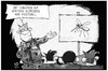 Cartoon: Mücken-Bekämpfung (small) by Kostas Koufogiorgos tagged karikatur,koufogiorgos,illustration,cartoon,zika,muecke,virus,armee,militär,kanone,spatzen,kampf,krankheit