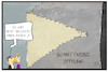 Cartoon: Öffnungsstrategie (small) by Kostas Koufogiorgos tagged karikatur,koufogiorgos,illustration,cartoon,oeffnung,schrittweise,treppen,stufen,aufzug,fahrstuhl,corona,pandemie