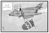 Cartoon: Ostern mit Trump (small) by Kostas Koufogiorgos tagged karikatur,koufogiorgos,illustration,cartoon,trump,bombe,bombardierung,moab,ostern,osterei,kampfflieger,flugzeug,krieg,konflikt,usa