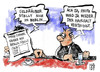 Cartoon: Räuber (small) by Kostas Koufogiorgos tagged haushalt,bundestag,debatte,politik,innenpolitik,räuber,poker,turnier,berlin,etat,geld,schulden,karikatur,kostas,koufogiorgos,schäuble,finanzen