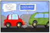 Cartoon: Stautobahn (small) by Kostas Koufogiorgos tagged karikatur,koufogiorgos,illustration,cartoon,stau,stautobahn,autobahn,strasse,verkehr,auto,mobilität,stillstand,adac,infrastruktur