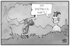 Cartoon: Sünden-Baerbock (small) by Kostas Koufogiorgos tagged karikatur,koufogiorgos,illustration,cartoon,baerbock,schlange,adam,paradies,schuld
