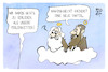 Cartoon: Wagenknecht (small) by Kostas Koufogiorgos tagged karikatur,koufogiorgos,wagenknecht,marx,engels,wolke,engel,partei,bsw,zitat,kette
