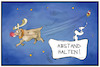Cartoon: Weihnachten 2020 (small) by Kostas Koufogiorgos tagged karikatur,koufogiorgos,illustration,cartoon,weihnachten,abstand,weihnachtsmann,rudolph,rentier,schlitten,pandemie,maskenpflicht