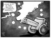 Cartoon: Weißer Rauch für Juncker (small) by Kostas Koufogiorgos tagged karikatur,koufogiorgos,cartoon,illustration,juncker,cameron,großbritannien,rauch,kanone,europa,eu,kommissionspräsident,politik,konflikt,entscheidung