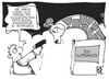 Cartoon: Zuwanderung (small) by Kostas Koufogiorgos tagged karikatur,illustration,cartoon,koufogiorgos,zoo,kopenhagen,giraffe,zuwanderung,tier,zucht,volksentscheid,tötung,tierschutz