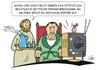 Cartoon: Fernsehabend (small) by JotKa tagged ard,extra3,zdf,neo,royal,böhmermann,erdogan,merkel,satire,meinungsfreiheit,pressefreiheit,staastaffaire,schmähgedicht,staatsanwaltschaft,politik