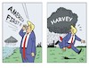 Cartoon: Hurrikan Harvey (small) by JotKa tagged hurrikan hurricane harvey klima klimawandel klimaschutz pariser klimaschutzabkommen trump houston texas regen sintflut infrastruktur