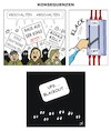 Cartoon: Konsequenzen (small) by JotKa tagged energiewende kohlekraftwerke strom stromverbrauch grundlast europäisches stromnetz erneuerbare energie demo braunkohle alternativen