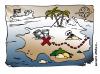 Cartoon: Piratenschatz (small) by Micha Strahl tagged micha,strahl,piraten,piratenüberfälle,öltransporte