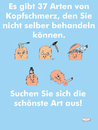 Cartoon: 37 Arten Kopfschmerz (small) by Marbez tagged kopfschmerz,behandlung,auswahl