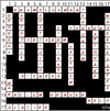 Cartoon: crossword puzzle (small) by Hilmi Simsek tagged puzzle