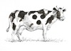 Cartoon: ohne Titel blinde Kuh (small) by Rainer Schade tagged landwirtschaft,rätsel,cartoon,manipulation