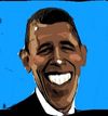 Cartoon: Drawing Obama with iPhone (small) by jit tagged drawing,obama,with,iphone