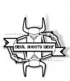 Cartoon: Devil shoot devil (small) by kadaf tagged toon,character,illustration,