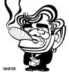 Cartoon: G8 fumes - Brown (small) by Xavi dibuixant tagged brown caricature great britain g8