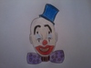 Cartoon: Clown (small) by linmaya tagged clowns,circus,scary,stupid