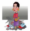 Cartoon: Burma Nobel Prize for Rohingya.. (small) by Shahid Atiq tagged trump,afghanistan,safi,shahid,bahar,ieba,rayian,musa,kart,crni
