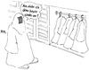 Cartoon: Qual der Wahl (small) by besscartoon tagged religion,islam,burka,frau,mode,kleidung,bess,besscartoon