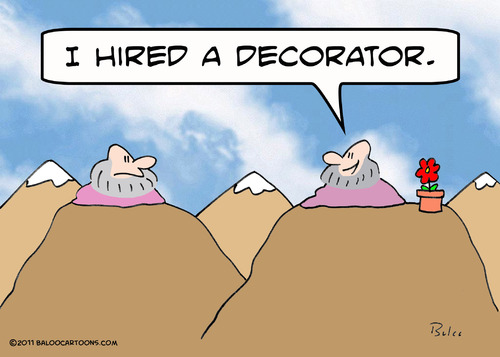 Cartoon: guru hired decorator flower (medium) by rmay tagged flower,decorator,hired,guru