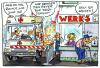 Cartoon: Rente mit 67 (small) by GB tagged rentner arbeit work money rentenkasse rente 69 67 70 pension